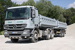 LKW Zug offen